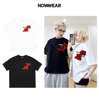 ( Xả Kho ) Áo Thun Boxy Snake Nowwear Thêu xù 280GSM Unisex Local Brand - TS009