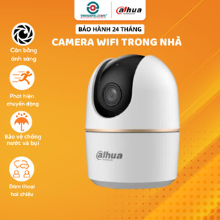 Camera Wifi Trong Nhà Dahua H2AE, H3AE, H4AE 4MP Sắc Nét, Đàm Thoại 2 Chiều - TRANGIATELECOM