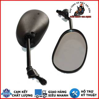 Kính/gương chiếu hậu WAVE/ RS/ RSX/ S110/ BLADE - chân 10 ly gắn mọi loại xe
