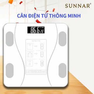 Cân điện tử thông minh cân điện tử bluetooth cân đo lượng mỡ cơ thể cân sức khỏe kỹ thuật số