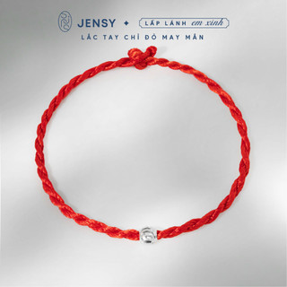  Lắc Tay Chỉ Đỏ Cao Cấp Jensy Mix Charm Bạc S925 LTCD1. Vòng Tay Chỉ Đỏ 