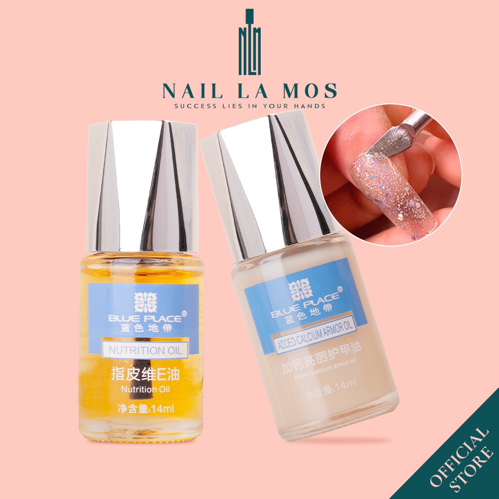 Dầu Blue Place 14ml cao cấp - Dầu tháo móng dưỡng viền; dầu dưỡng móng nhiều dưỡng chất, không đau rát