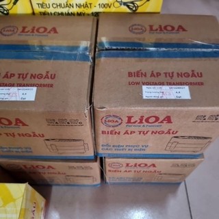 Biến áp Lioa 1200VA chính hãng ( Đổi nguồn hạ áp: vào 220V ra 100V)
