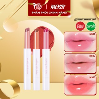 Son Dưỡng Có Màu, Ẩm Mịn, Căng Bóng Môi Merzy More Shine Melting Stick Balm 2g