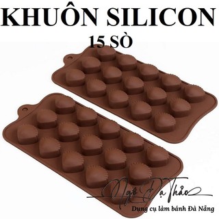 Khuôn silicon 15 con sò ( AKSHOPCAMLE 2501.032 )