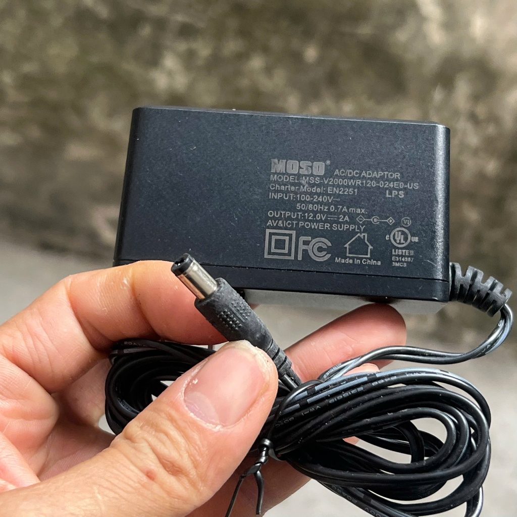 [Mã ELHA9 giảm 15% đơn 50K] Bộ adapter nguồn 12V 2A cho mắt camera