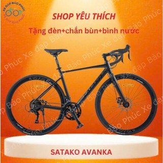  Xe đạp đua SATAKO AVAKAN GEN 2 Size 47  Tặngđèn+chắnbùn+giáđỡnước+lụcgiác  