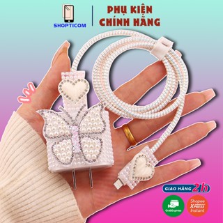 Bảo vệ dây cáp và củ sạc iphone PD 20W S P X Xsmax 11 11Promax 12 12Promax 13 13Pro 14Promax 15 16