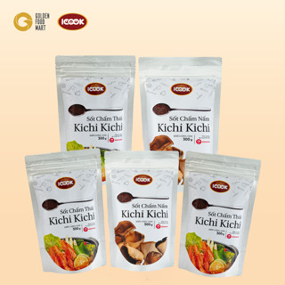 5 túi sốt sốt chấm lẩu thái, sốt chấm lẩu nấm Kichi, sốt ướp, sốt chấm thịt nướng Manwah, hàng chính hãng ICOOK