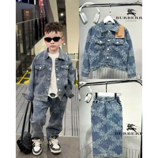 Sét bộ áo bò  polo bbr và quần dành cho bé trai