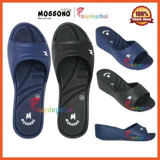  Dép nữ nhựa đúc siêu mềm Thái Lan đế xuồng Mossono CA3W  4 phân  