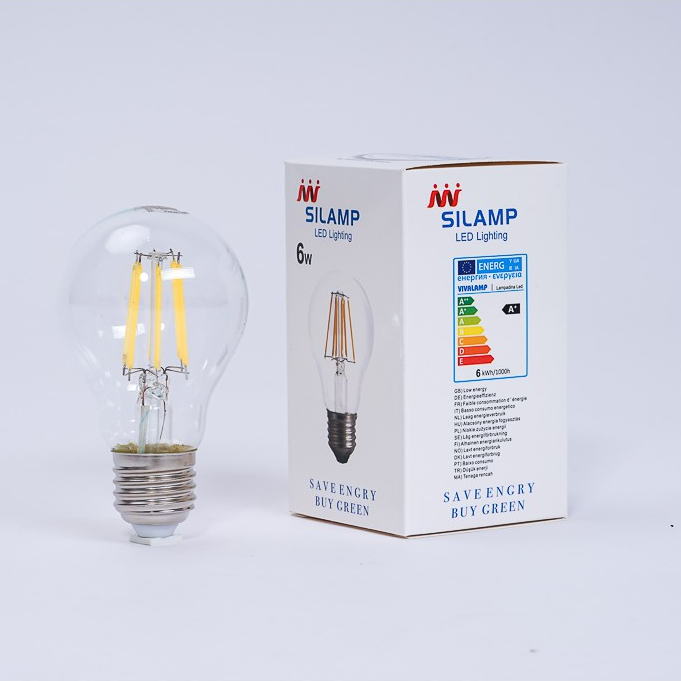 Combo 10 Bóng Đèn Led Dây Tóc Edison A60 4W E27