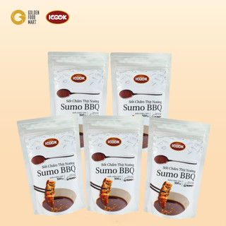 5 túi sốt chấm thịt nướng Sumo BBQ, hàng chính hãng iCOOK