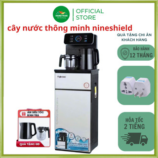 Cây Nước Nóng Lạnh Thông Minh Kết Hợp Bàn Pha Trà, Coffe Nineshield KB-CC90- Bảo Hành 12 Tháng