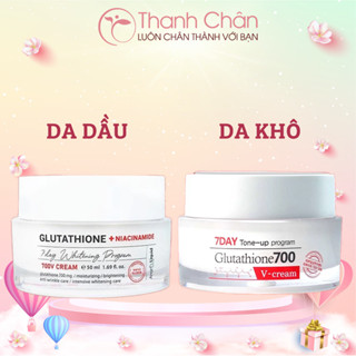 Kem Dưỡng Trắng Da Angel Liquid 7Day Whitening Program Glutathione Cream 50ml