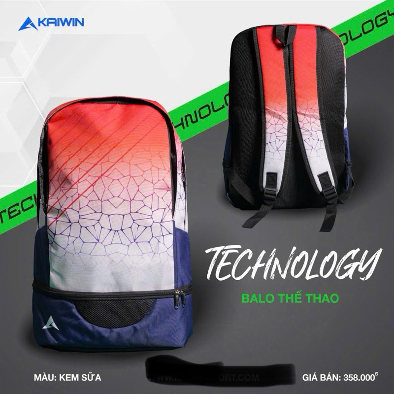 Balo Kaiwin Technology, Balo thể thao Kaiwin