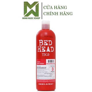 Dầu gội tái sinh siêu phục hồi Tigi Bed Head Resurrection Supper Repair 750ML, tigi đỏ bản au mỹ
