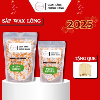 [CHE TÊN] Sáp Wax Lông Dừa Mix Dừa Cam RARE BEAUTY Sáp Thơm Mùi Dừa Chuyên Dùng Wax Lông Bikini