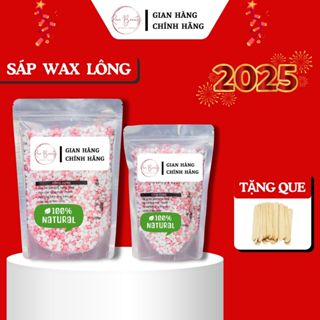 [CHE TÊN] Sáp Wax Lông Sữa Dừa Mix Dừa Hồng Cao Cấp RARE BEAUTY Sáp Nhiều Dưỡng Chất Bám Lông Tốt
