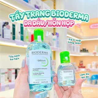 Nước Tẩy Trang Quốc Dân Cho Da Hỗn Hợp Và Da Nhạy Cảm Bioderma Solution Micellaire