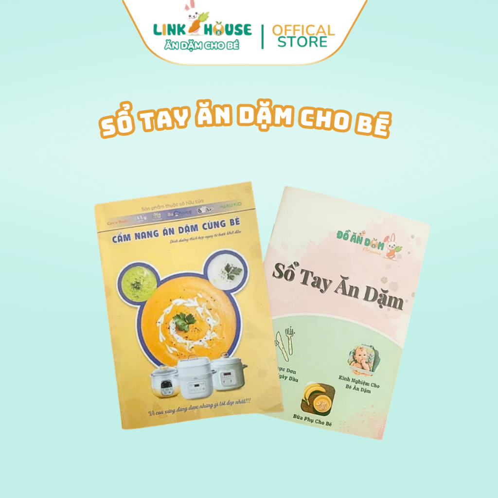 Sổ Tay Ăn Dặm Cho Bé