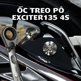 ỐC TREO PÔ EXCITER 135 INOX304 CNC