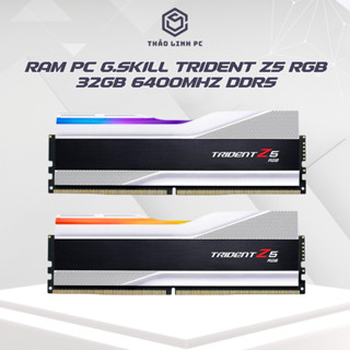 Ram PC G.SKILL Trident Z5 RGB 32GB-64GB 6000MHz DDR5 (Trắng - Đen) - Amd EXPO - Intel XMP - Chính hãng BH 3 năm