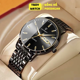 Đồng hồ nam POEDAGAR 832 dây thép không gỉ chống nước mạnh mẽ mặt kính chống xước chính hãng