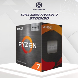 CPU AMD Ryzen 7 5700X3D - Trùm Gaming, CPU Quốc Dân - Mới 100% - Bảo Hành 3 Năm -  Lỗi Đổi Mới