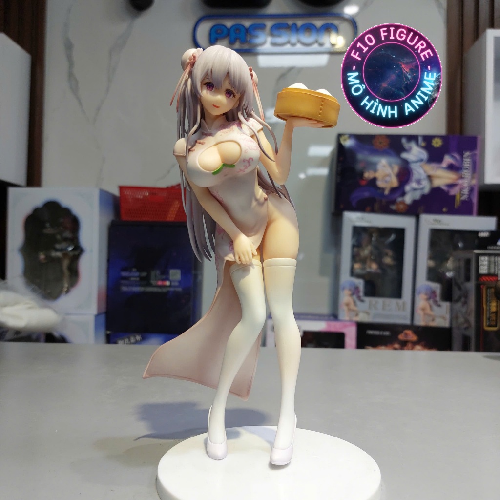 Mô Hình Nhân vật Nữ Girl Đào Bun- Mô hình Nữ Girl Đào Bun xinh cao 27cm