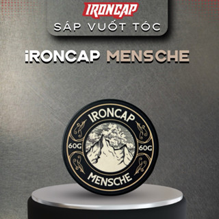  Sáp vuốt tóc nam IronCap MensChe - Claywax Oilbase - wax tạo kiểu tóc nam 