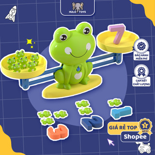 Đồ Chơi Ếch Cân Bằng Hulo Toys Giáo Dục Toán Học Loại To, Phát Triển Trí Tuệ Cho Bé