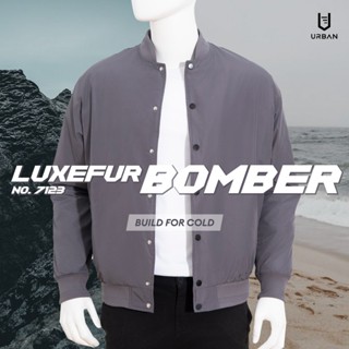  Áo Khoác Gió Nam Urban Lót Lông Cổ Áo Bomber Trẻ Trung Cản Gió Chống Nước Tốt Phom Dáng Thể Thao Basic NO.7123 