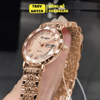 Đồng hồ nữ chính hãng POEDAGAR 3011 đeo tay mặt đính đá sang trọng chống nước