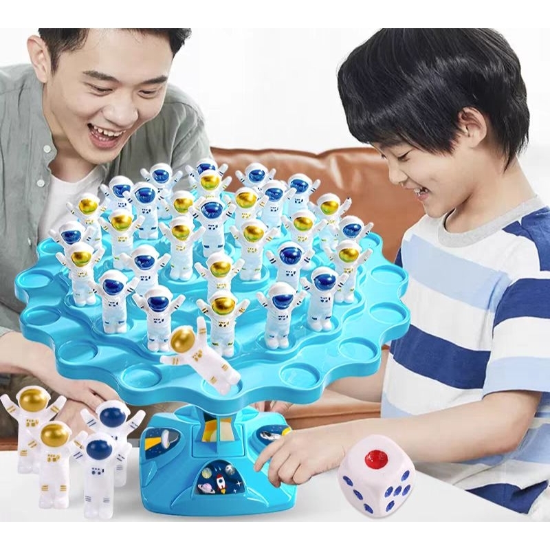 Broad Game Đồ Chơi Phi Hành Gia Cân Bằng Pandatoys,Bộ Đồ Chơi Tương Tác Vui Nhộn Cho Bé Trai Gái