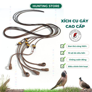 Xích chân chim cu gáy cao cấp chống xoắn đồng - huntingstore