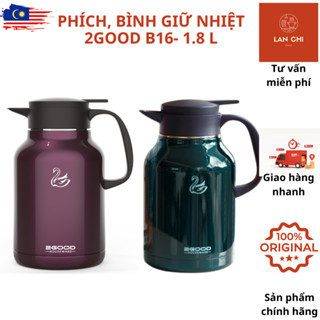 Phích 2GOOD B16- 1.8L, bình giữ nhiệt nóng lạnh 24h, bình ủ đồ ăn, bình giữ nhiệt 1.8L, bình 2GOOD