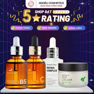 Serum Goodndoc Bộ Dưỡng Phục Hồi Làm Sáng Da Chống Lão Hoá Nhập Khẩu Chính Hãng
