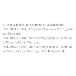 Thác nước phong thủy bằng tre-015