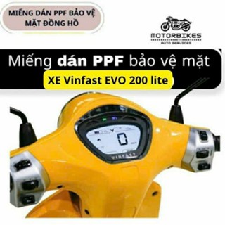 dán xe điện vin evo 200 . Miếng dán PPF bảo vệ mặt đồng hồ xe điện Vinfast Evo 200 lite ( tặng dán căn cước)