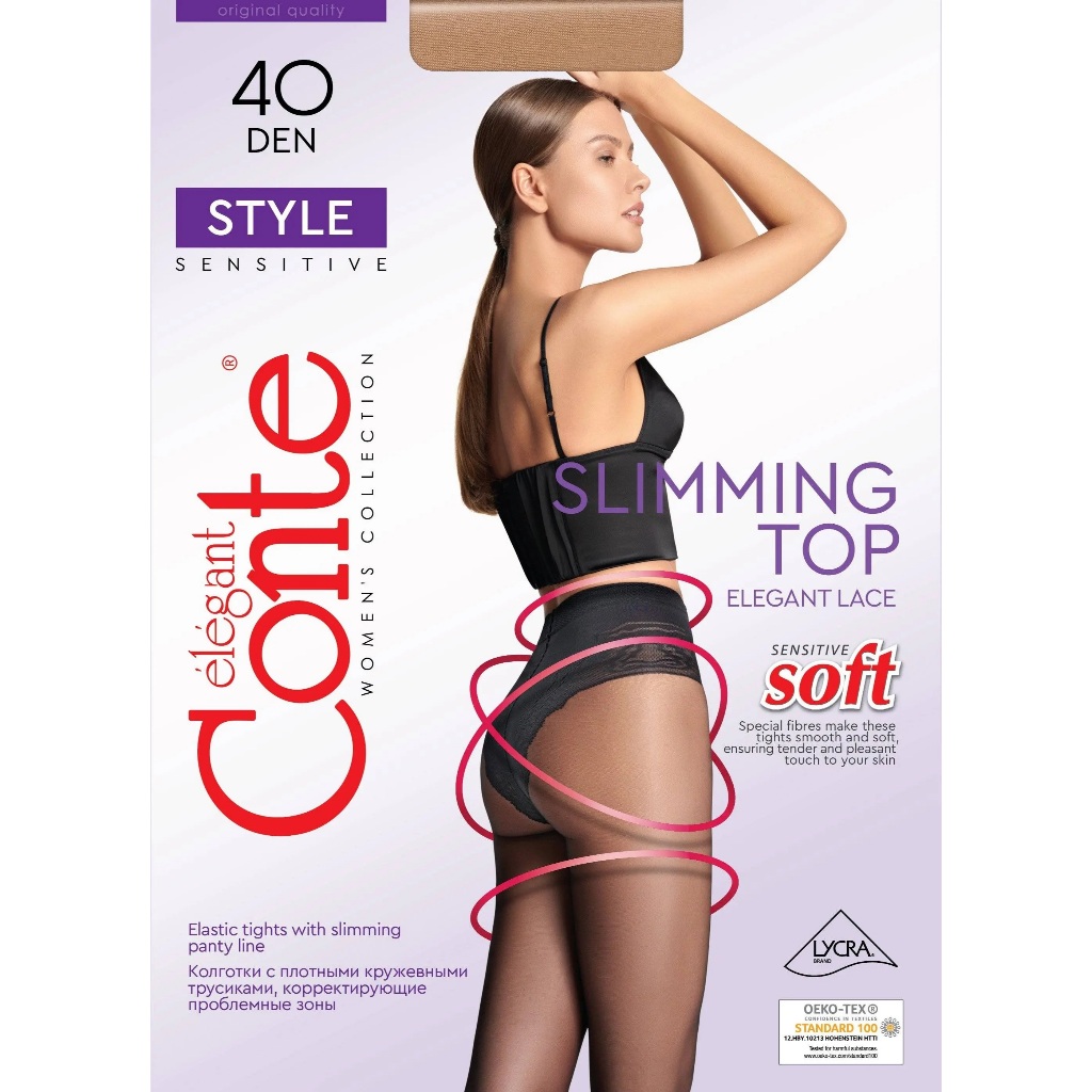 Quần tất Nga Conte Style 40 Den siêu dai, nhập khẩu chính hãng