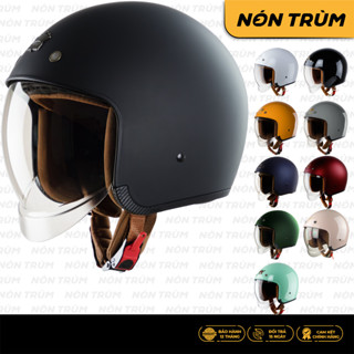Mũ bảo hiểm xe máy 3/4 Royal m139 kính âm size M L XL XXL chính hãng bảo hành 12 tháng tại Nón Trùm