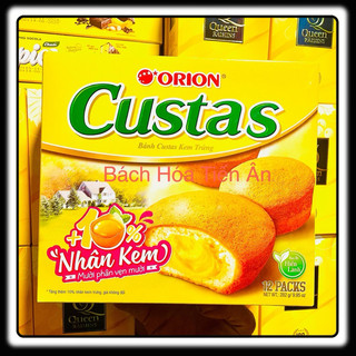 Bánh kem trứng Custas  hộp 282g (12 cái)