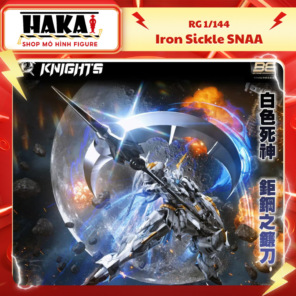 Mô Hình Lắp Ráp RG 1/144 Iron Sickle SNAA - Mô hình Figure Hakai Shop