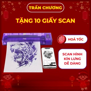 Máy scan hình xăm các loại - máy scan siêu nét - siêu dễ dùng. Máy OG, Aimo T08FS, M08F WS, TP81