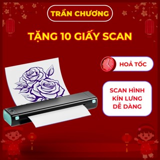 Máy scan hình xăm M08F WS, phiên bản nâng cấp của máy scan M08F. Dễ dùng trên mọi thiết bị