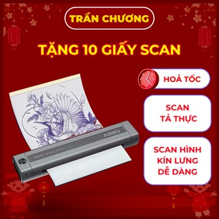 Máy scan hình xăm AIMO T08FS  - máy scan Aimo T08Fs dùng cho hình tả thực, sử dụng dễ dàng. .
