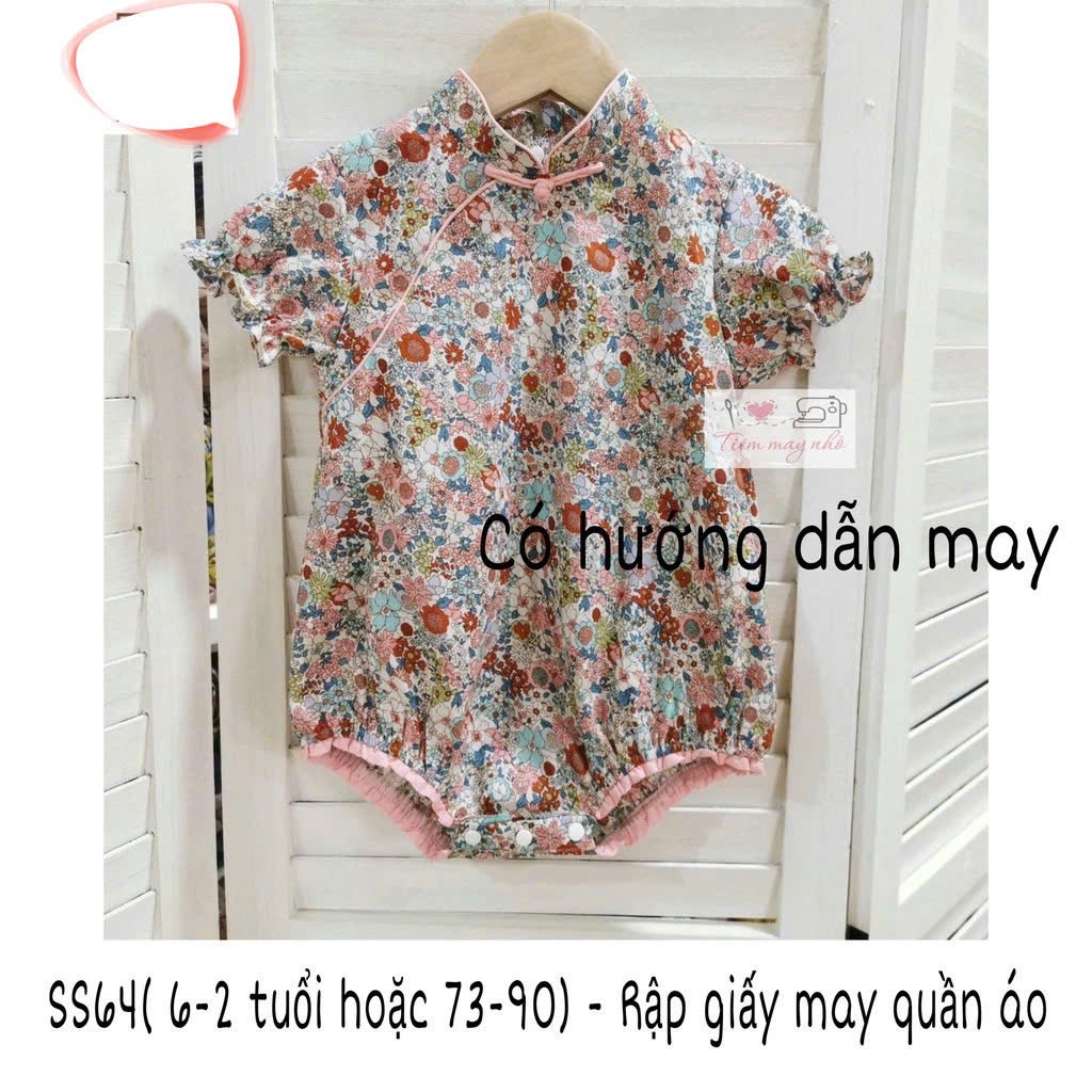 SS64_Rập giấy may body cổ tàu