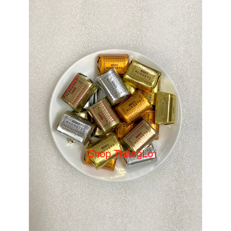 (Sp của Mỹ)[01/2027]Kẹo Chocolate HERSHEY’S NUGGETS (bán lẻ)