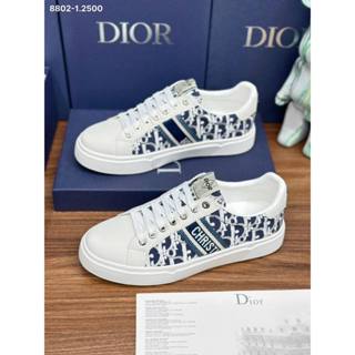  Giày Nam Nữ_CD_Canvas_Monogram White Full Body boy phố buộc dây siêu cấp vải dệt hoa vân chữ dày dặn 